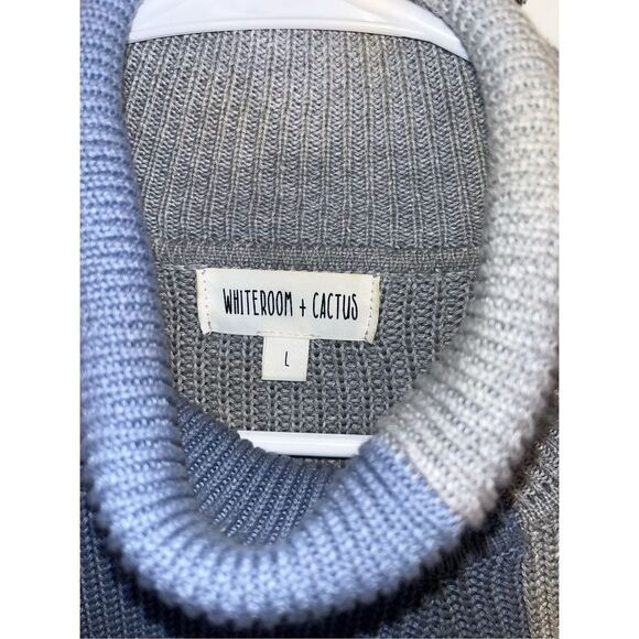 Whiteroom + Cactus colorblock sweater - Picture 4 of 4